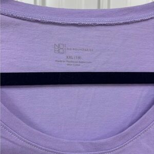 No Boundaries Light Purple Tee
